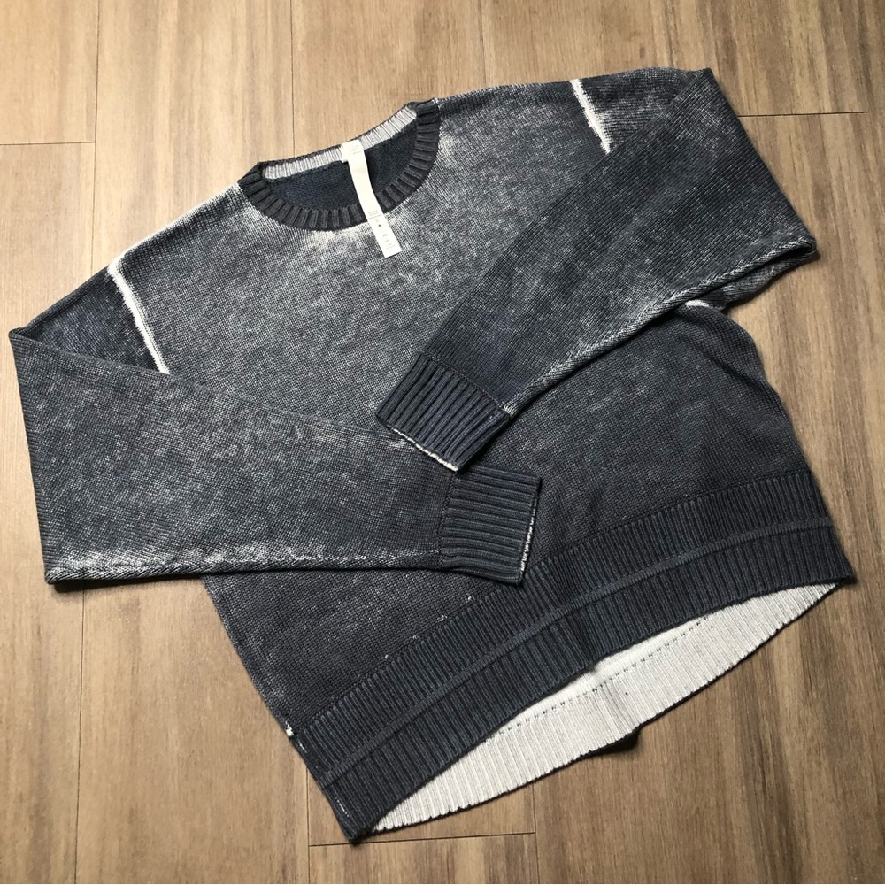 Lululemon Hazy Day Sweater Shadow Blue / Almost Blue